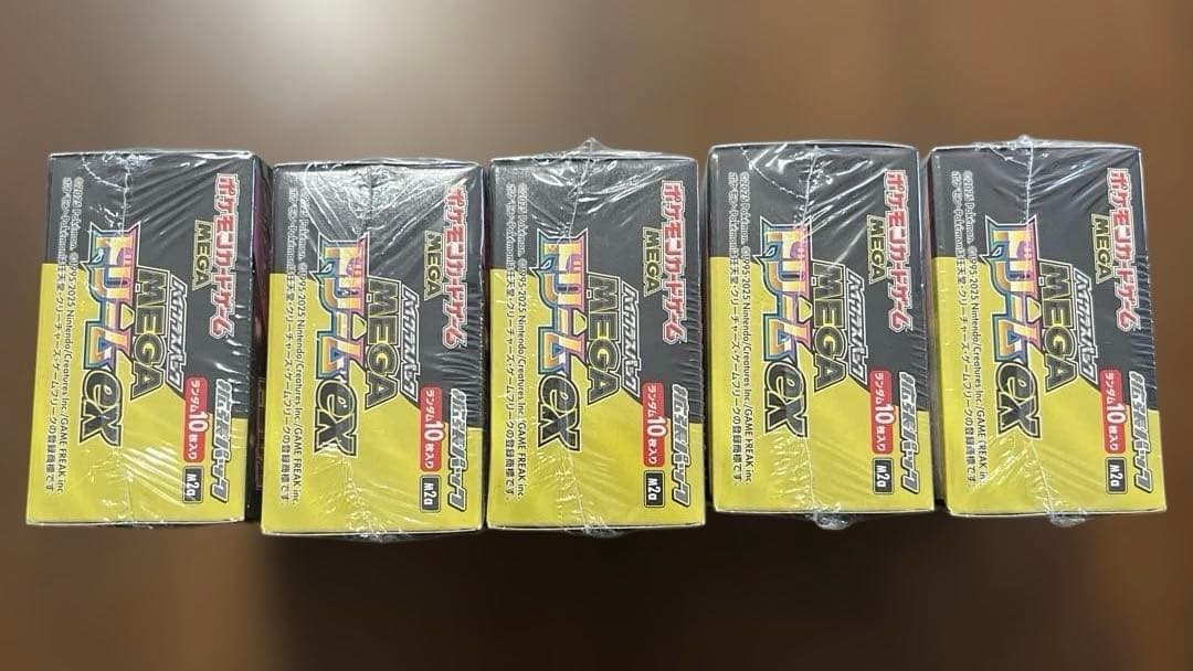 ポケモンカード　mega ドリーム シュリンク付き