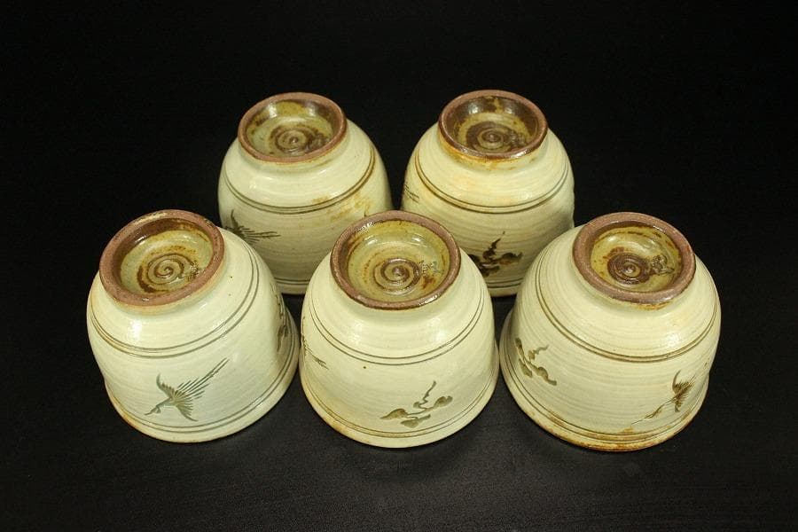 茶道具 茶器揃 李殷九作 煎茶 箱入(メ506)