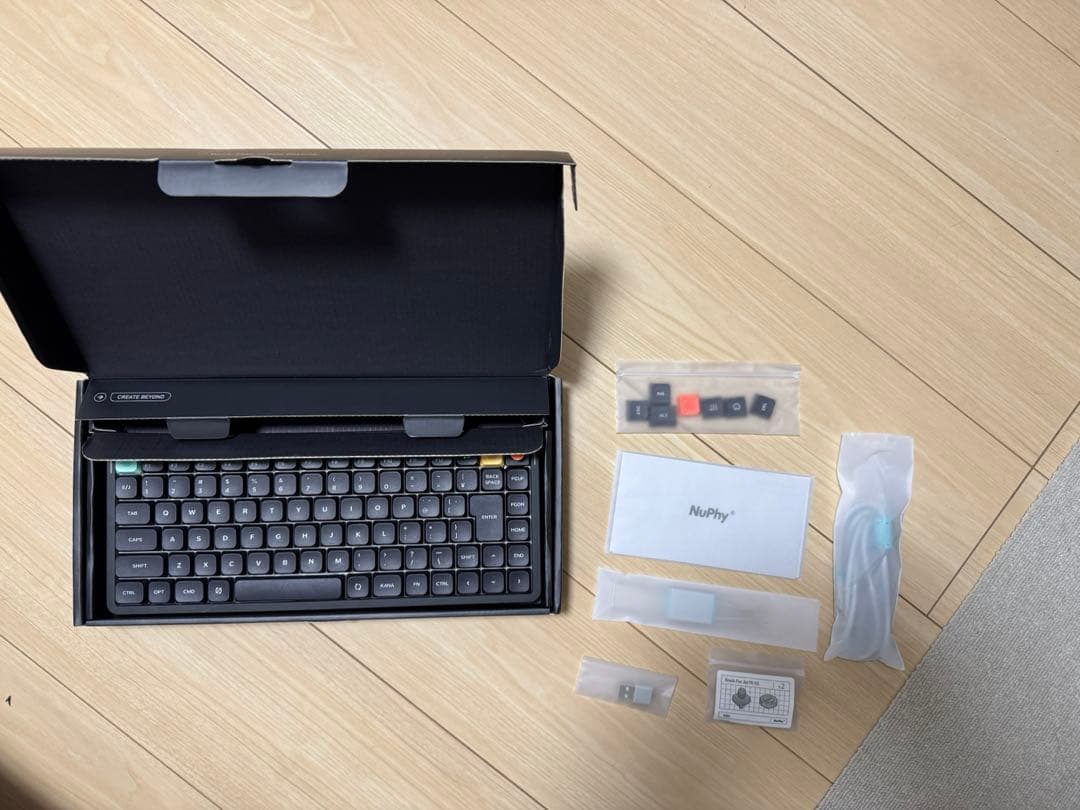 Nuphy Air75 V3 JIS blush軸（日本語配列、Blush軸）