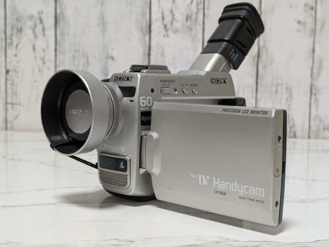 SONY　DCR-TRV9　MiniDV対応　ナイトショット機能