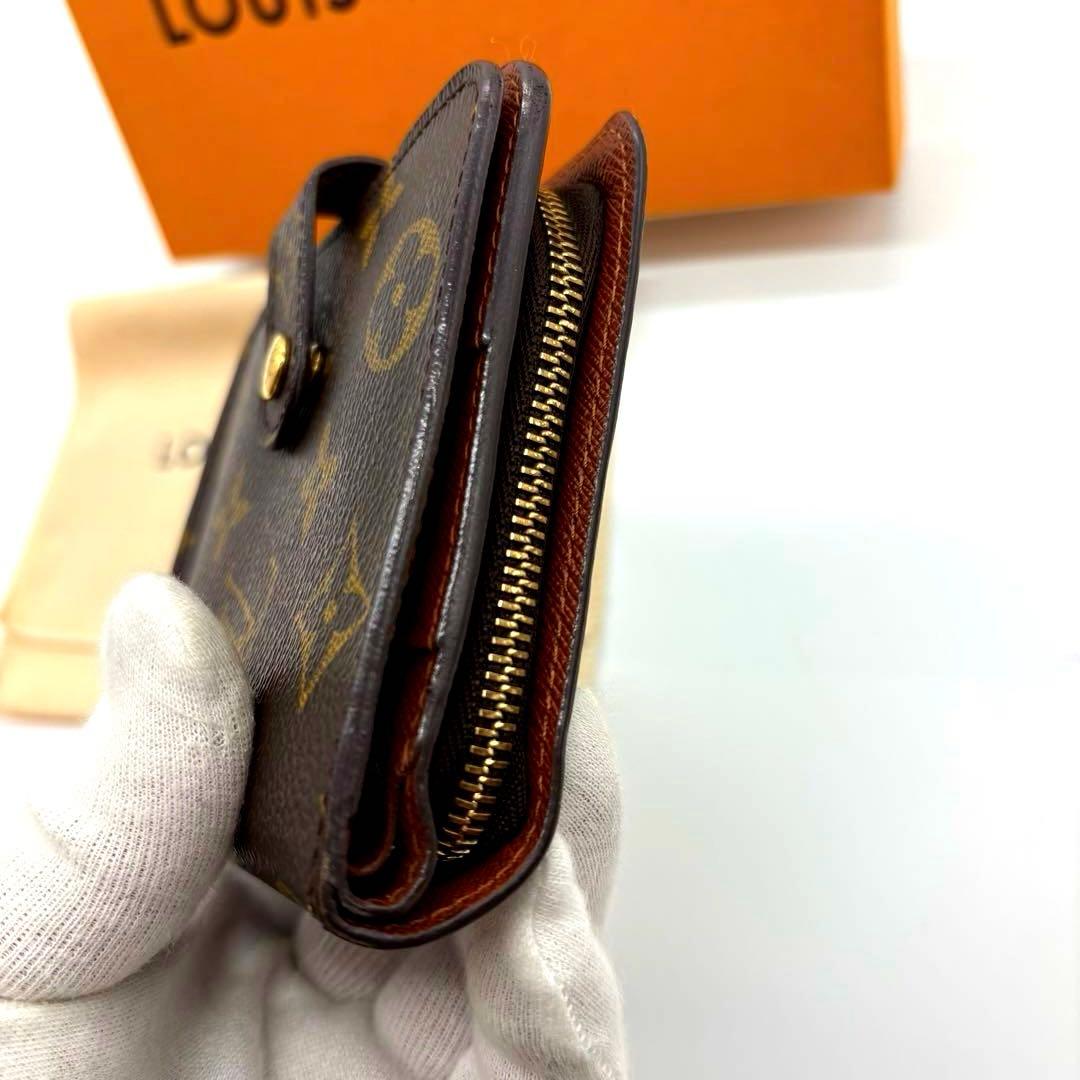 yuki モノグラム コンパクトジップ二つ折り財布 財布 ルイヴィトン