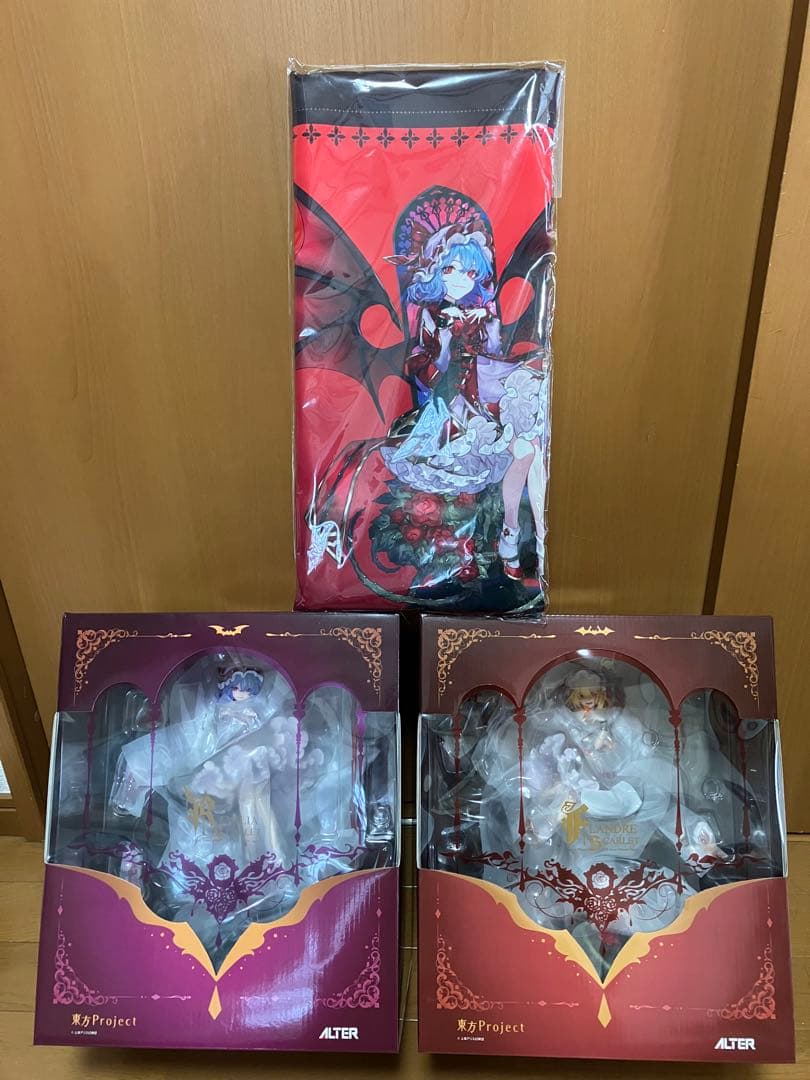 ALTER 東方 レミリア ＆ フランドール フィギュア 特典 タペストリー 付