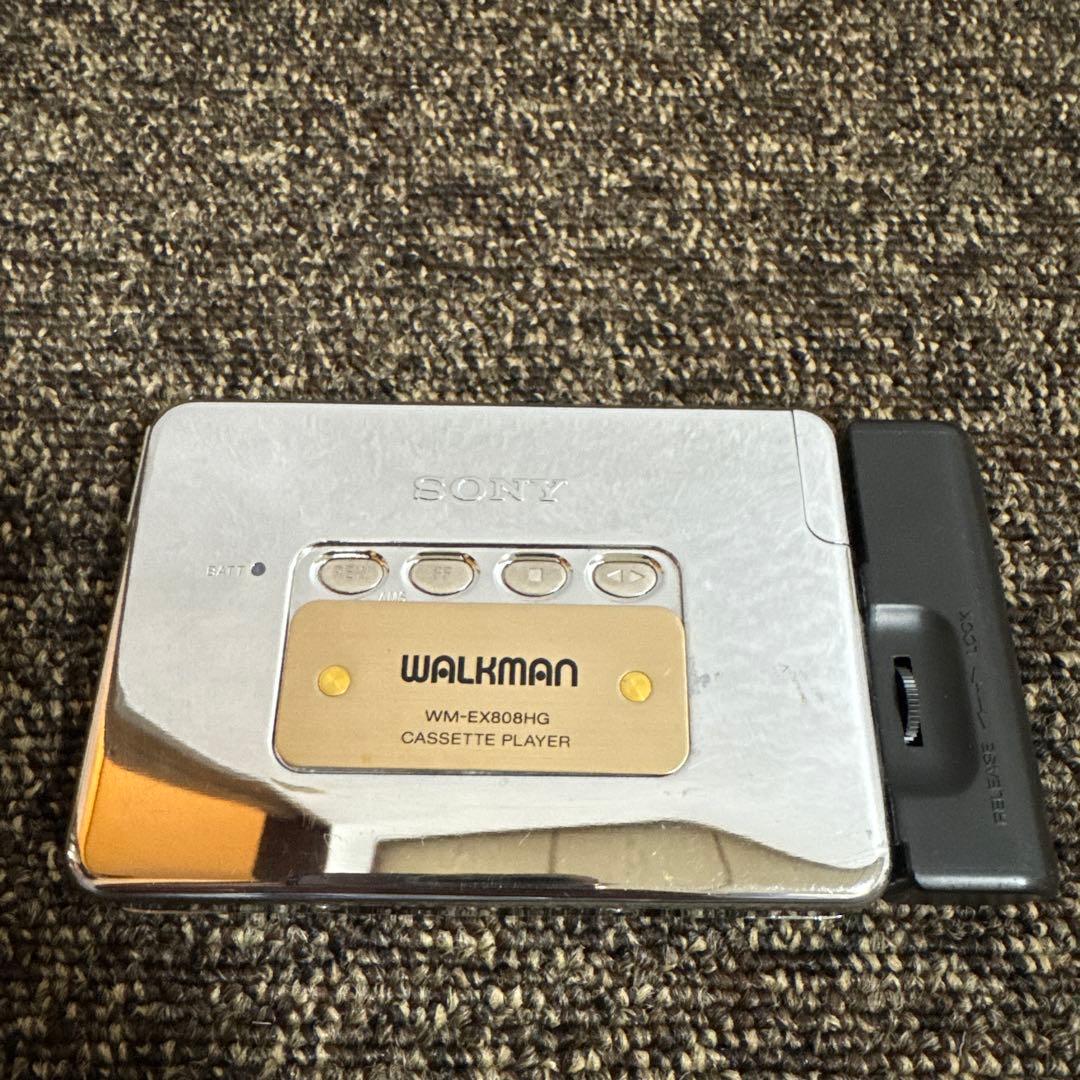 SONY WM-EX808HG カセットプレーヤー　ジャンク WM-F404