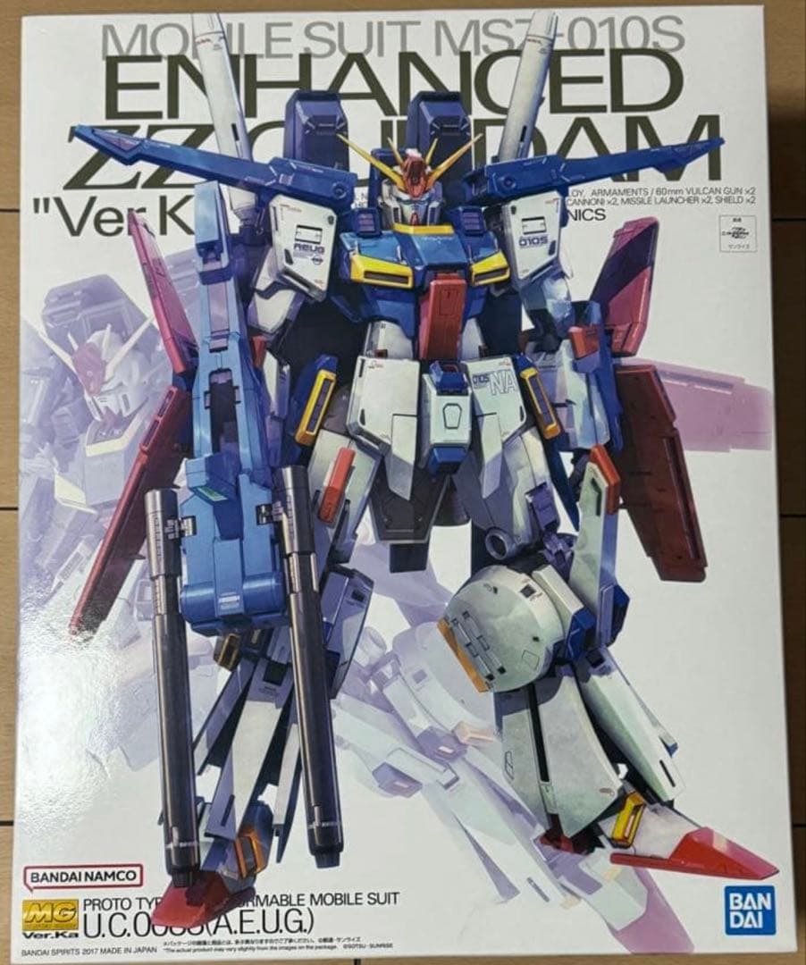 MG 1/100 強化型ダブルゼータガンダム Ver.Ka