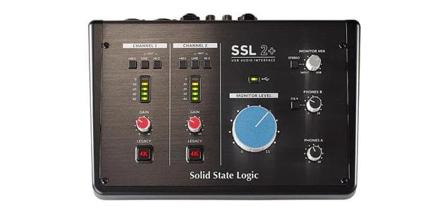 SSL 2+ Solid State Logic オーディオインターフィイス