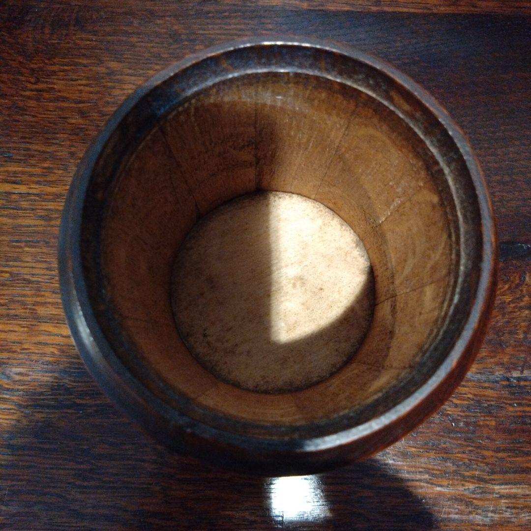 稀少 レア 英国 イギリスアンティーク ティーキャニスター ウォールナット