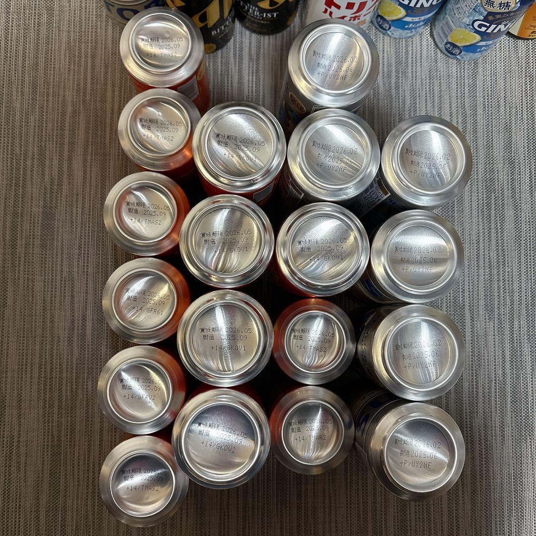 64本　グッドエール　サントリー生　ビール　ビタリスト　トリス　GINONなど