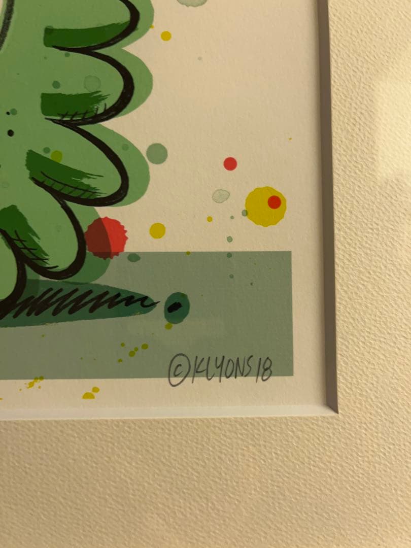 限定 Kevin Lyons ケヴィンライオンズ　ジークレー　シルクスクリーン