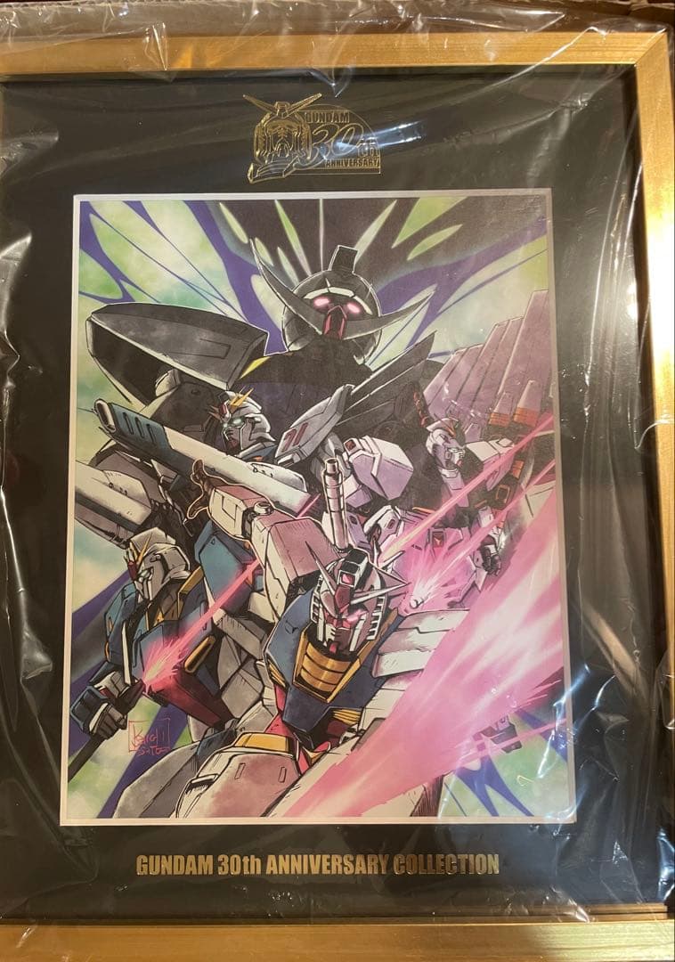 ガンダム30thANIVERSARYCOLLECTIONリトグラフ