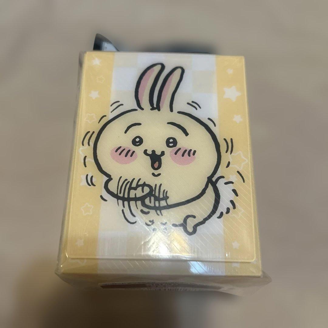 ちいかわ『うさぎ』ブシロード３点セット　プラバーマット　スリーブ　デッキホルダー
