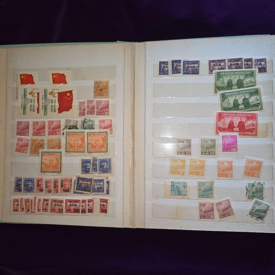 専用ページです。全中国切手古めファイルごと