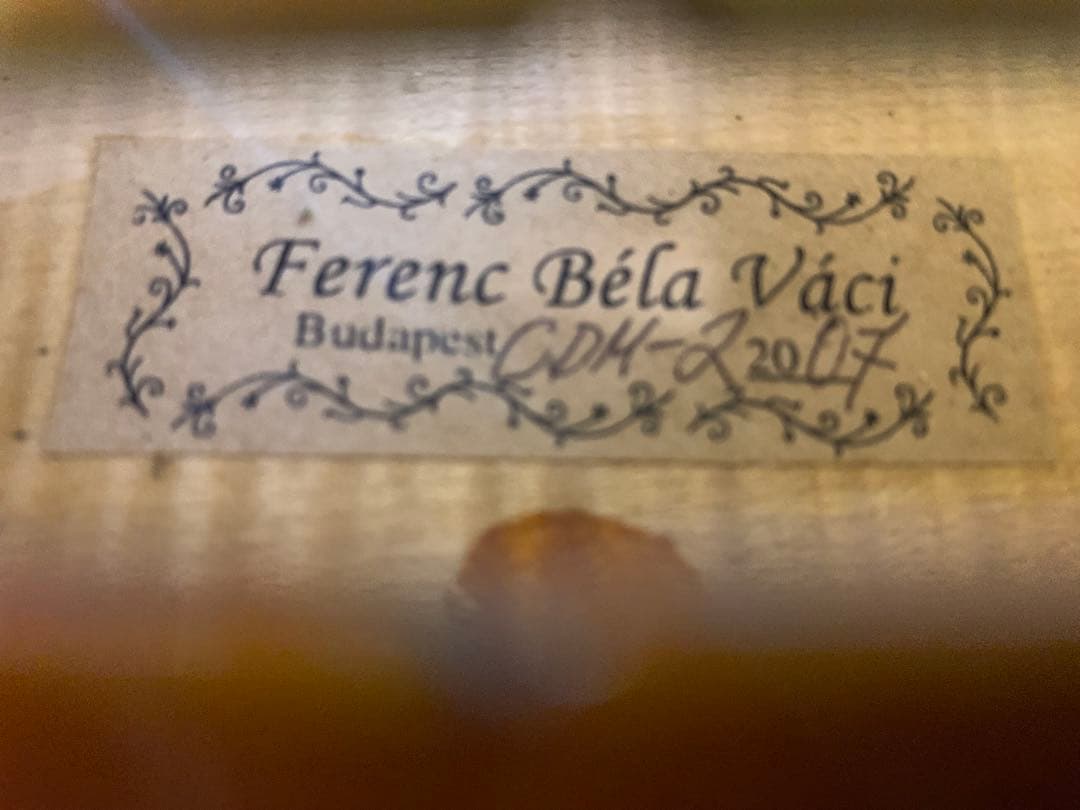 ハンガリー製　4/4 バイオリン　Ferenc Vaci Bela CDM-2