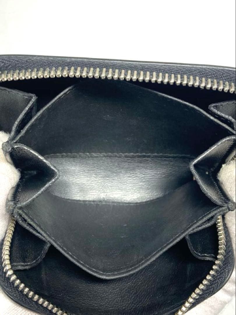 サンローラン　スター　星　レザー　ラウンドファスナー　ケース　カードケース