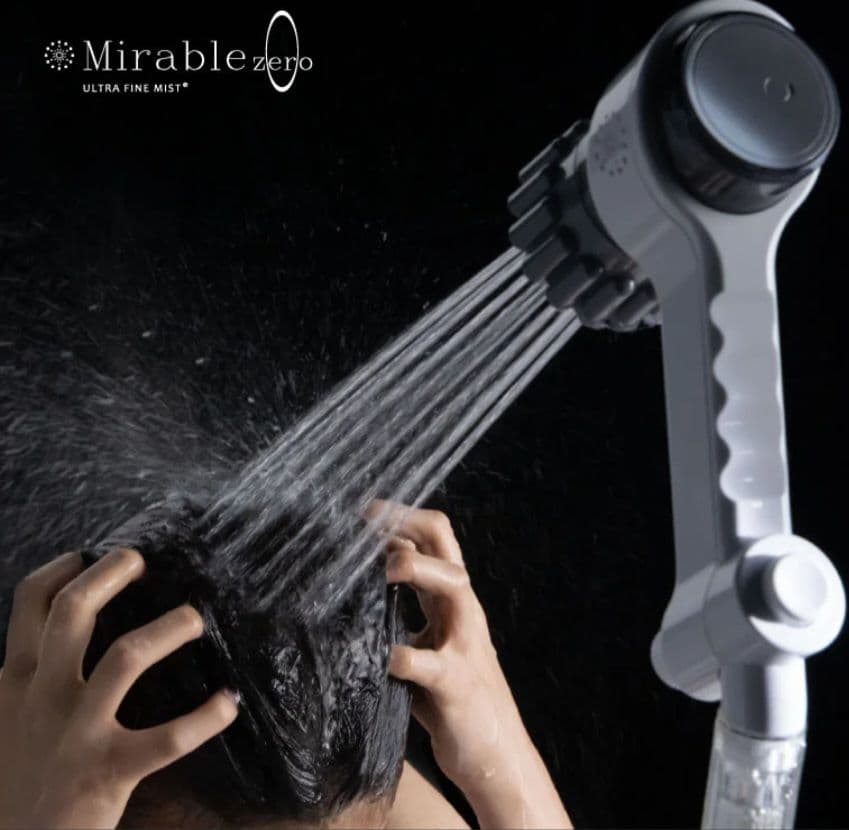【新品未使用】Mirable zero ウルトラファインバブルシャワーヘッド