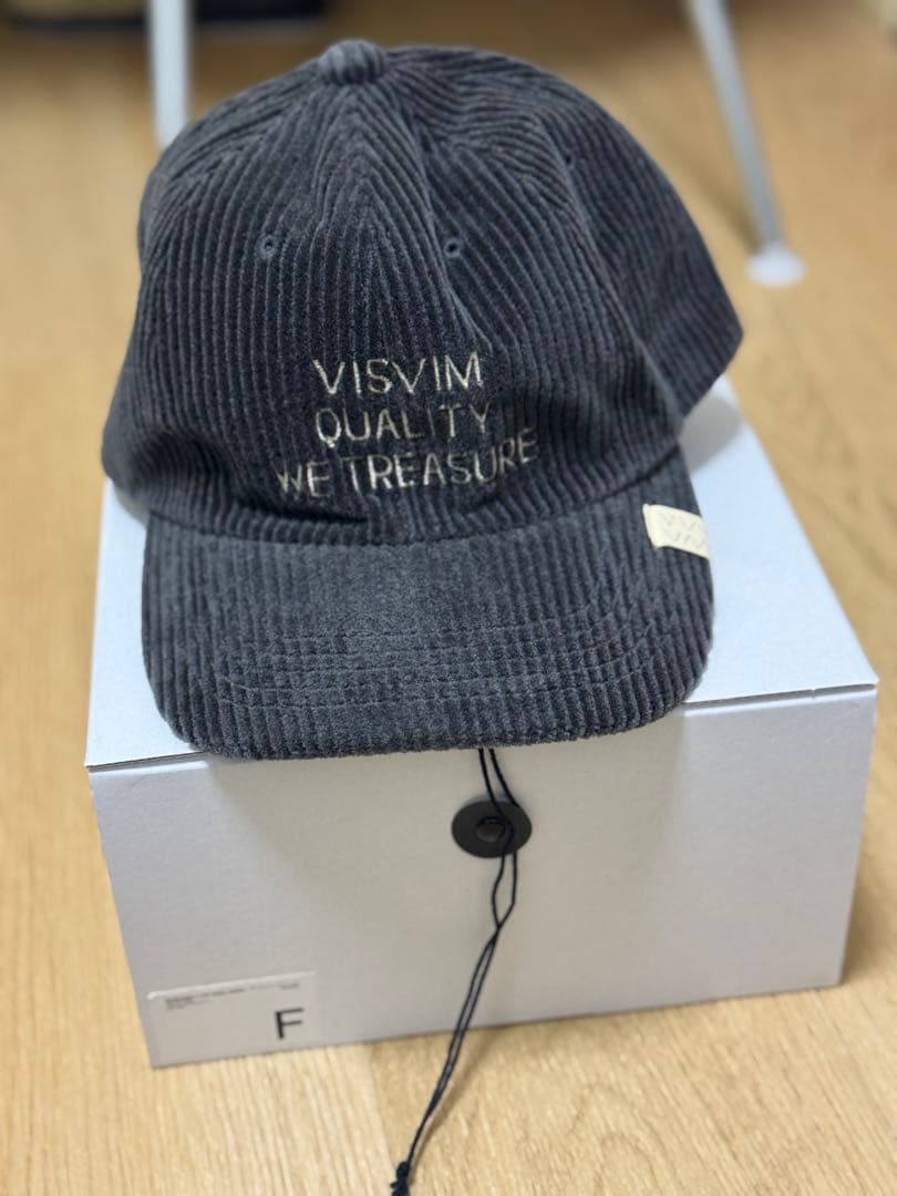 帽子 visvim EXCELSIOR II CAP WOOL CORDS GREY