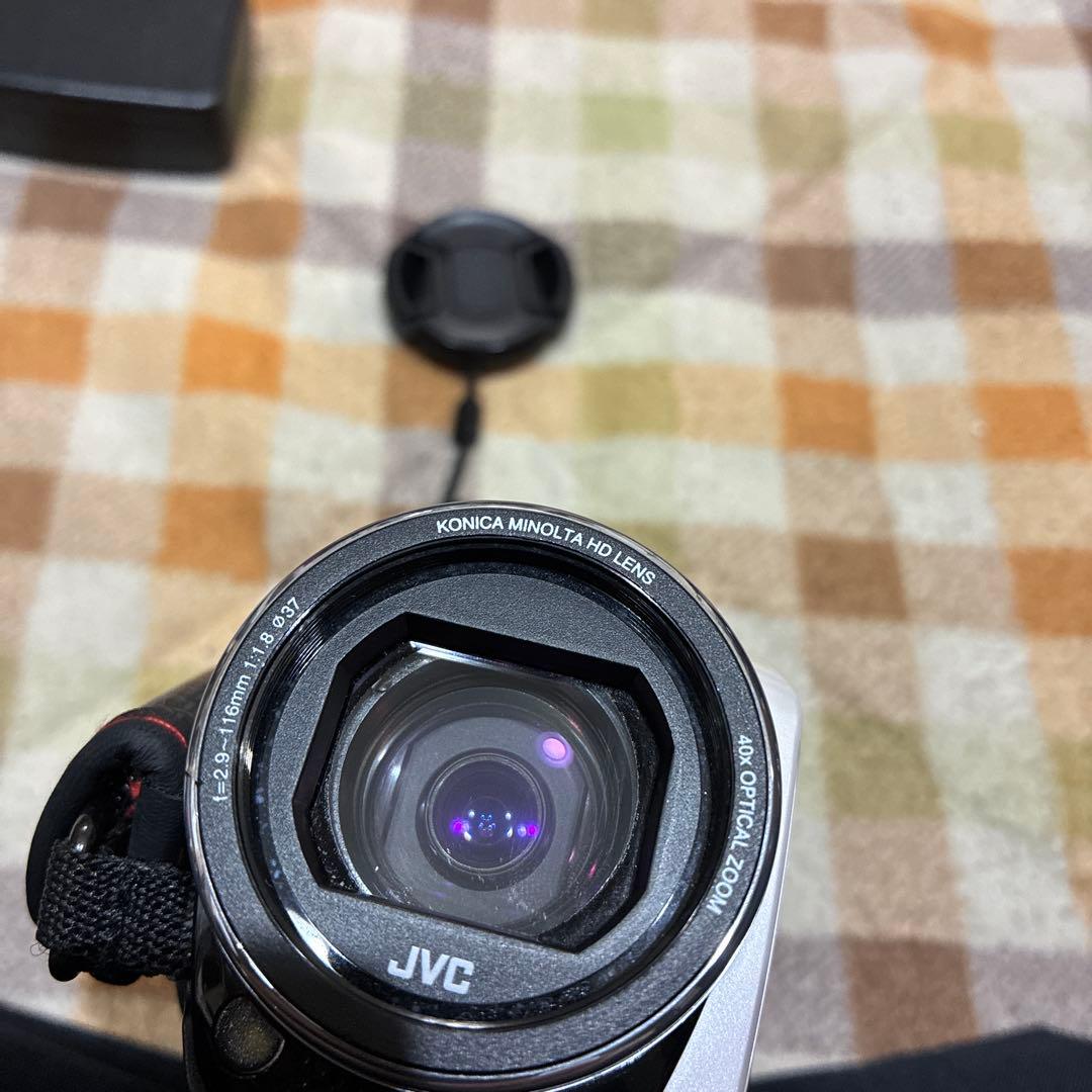 動作確認済JVC Everio エブリオ GZ-F200-W