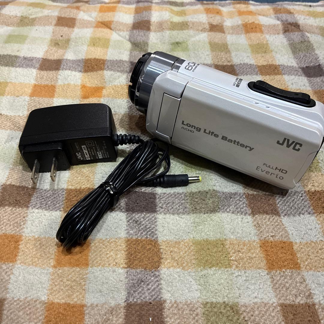 動作確認済JVC Everio エブリオ GZ-F200-W