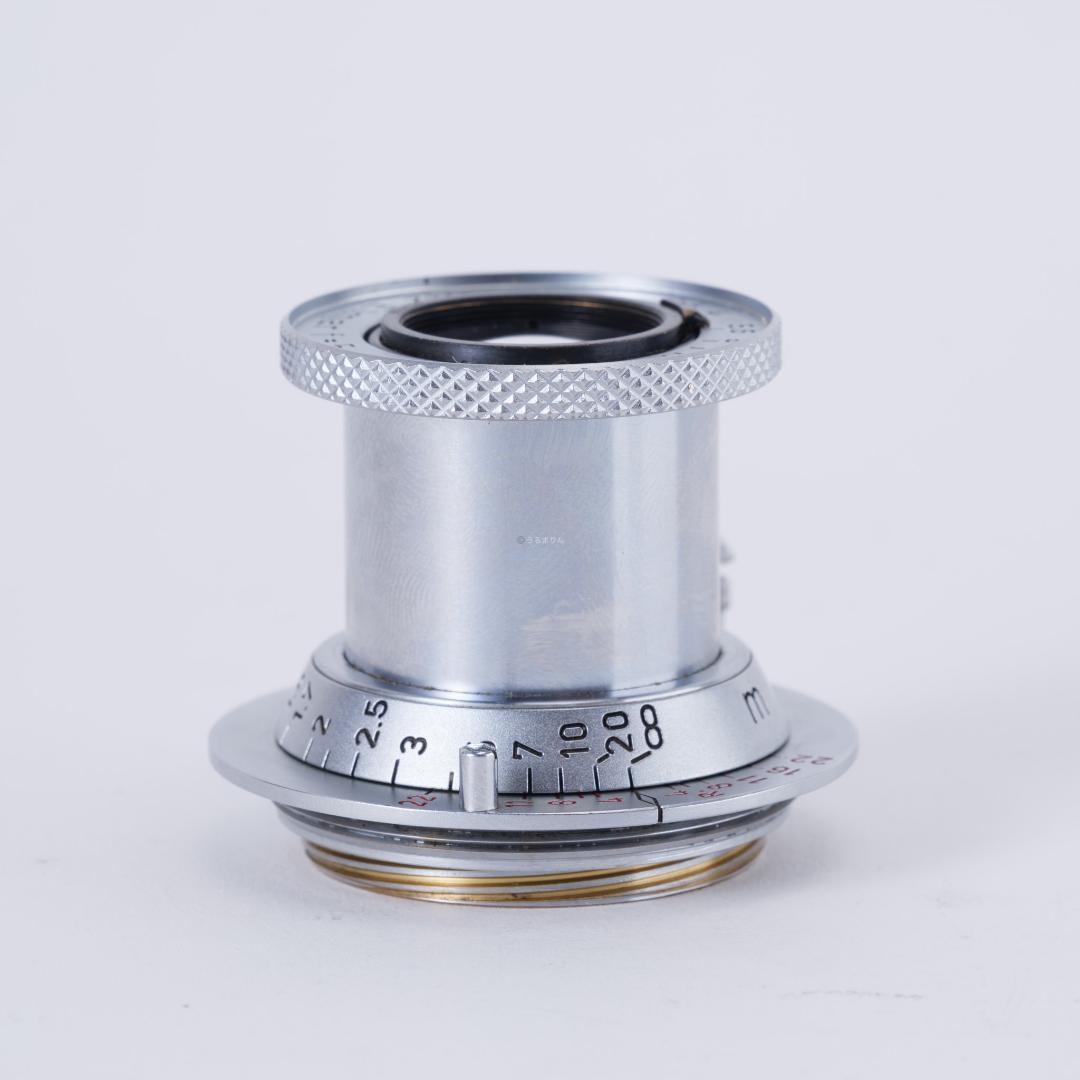 希少！赤エルマーダイヤ入り！Leica Elmar 50mm F3.5