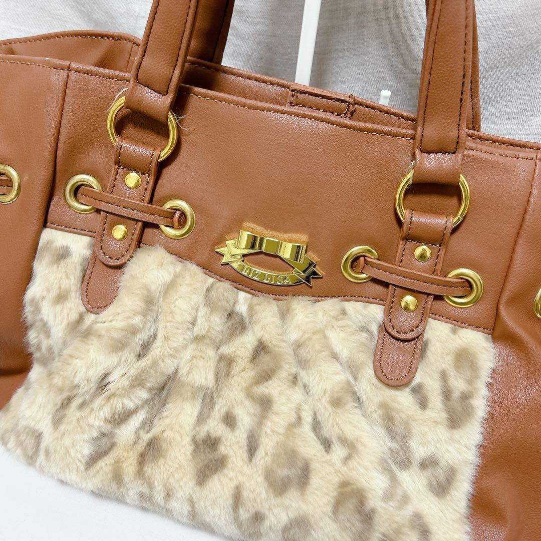 希少　LIZ LISA バッグ　ヒョウ柄　レオパード y2k 姫ギャル