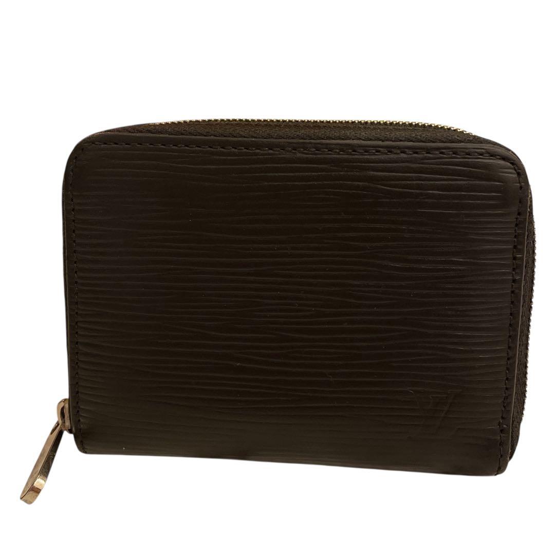 【未使用級】ルイヴィトン　ジッピーパース　エピ　黒　コンパクト財布