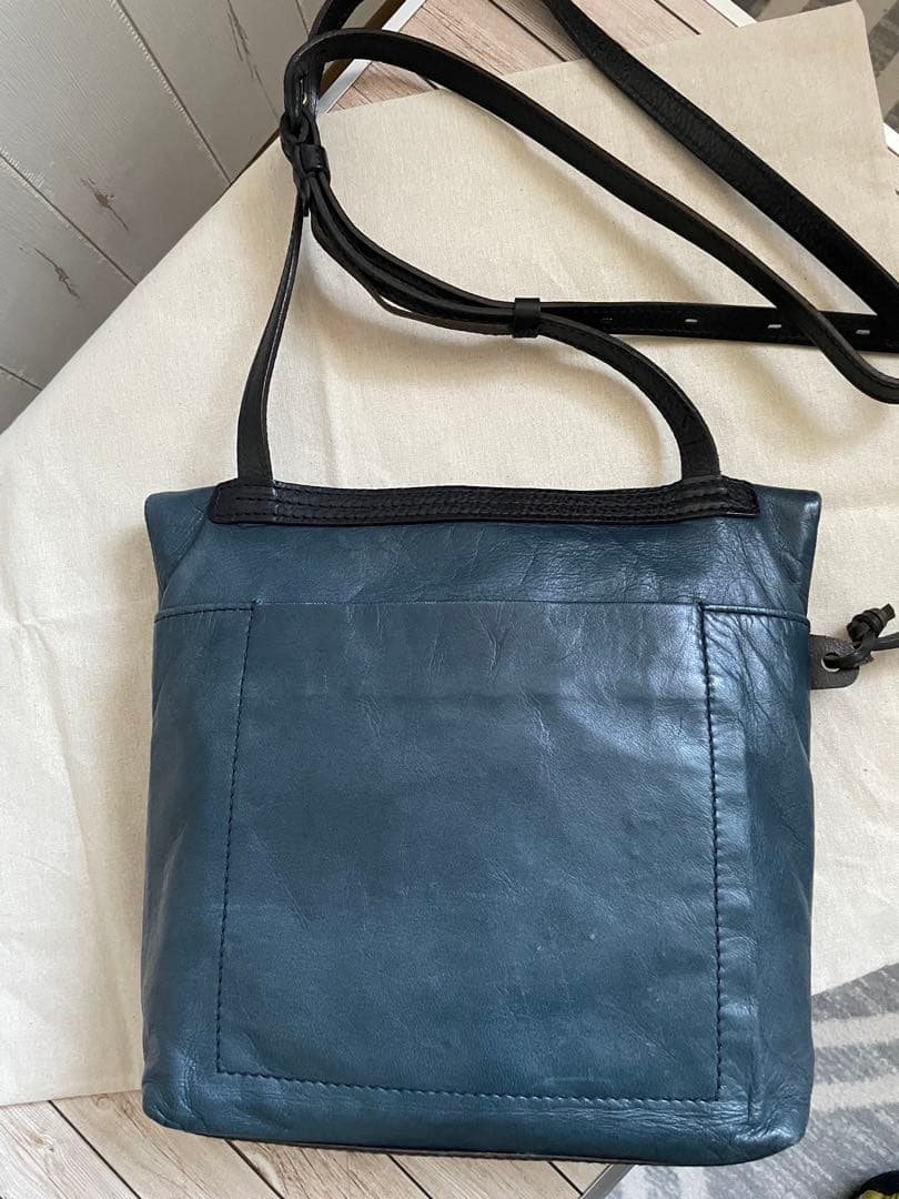 ゲンテンgenten 鹿革ショルダーバッグ