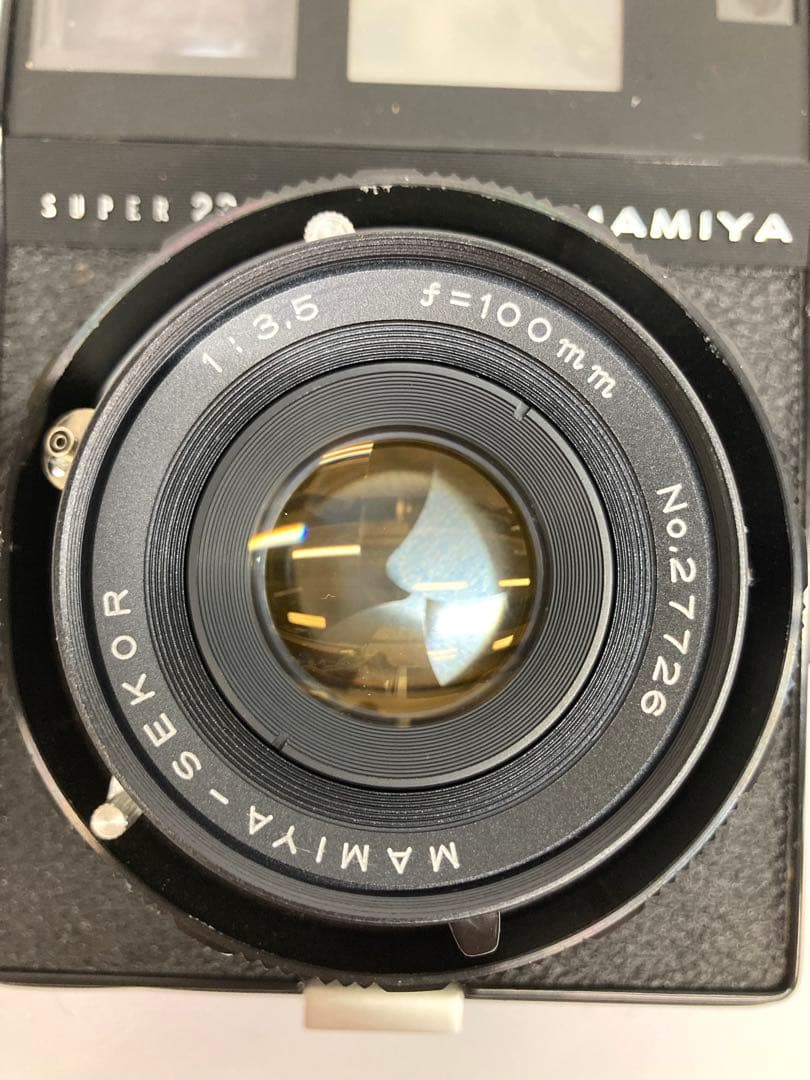 マミヤ SUPER 23 SEKOR 1：3.5 f＝100㎜ その他付属品