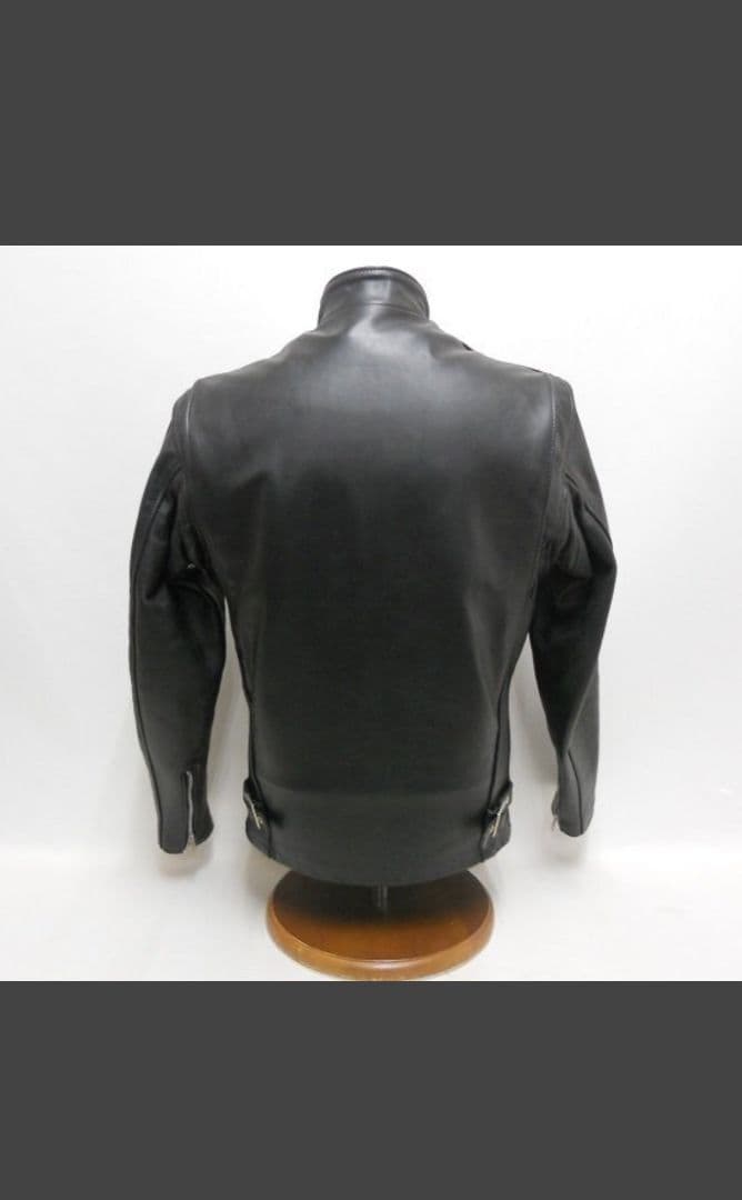 SCHOTTショット 641 シングルライダースレザージャケット サイズ34美品