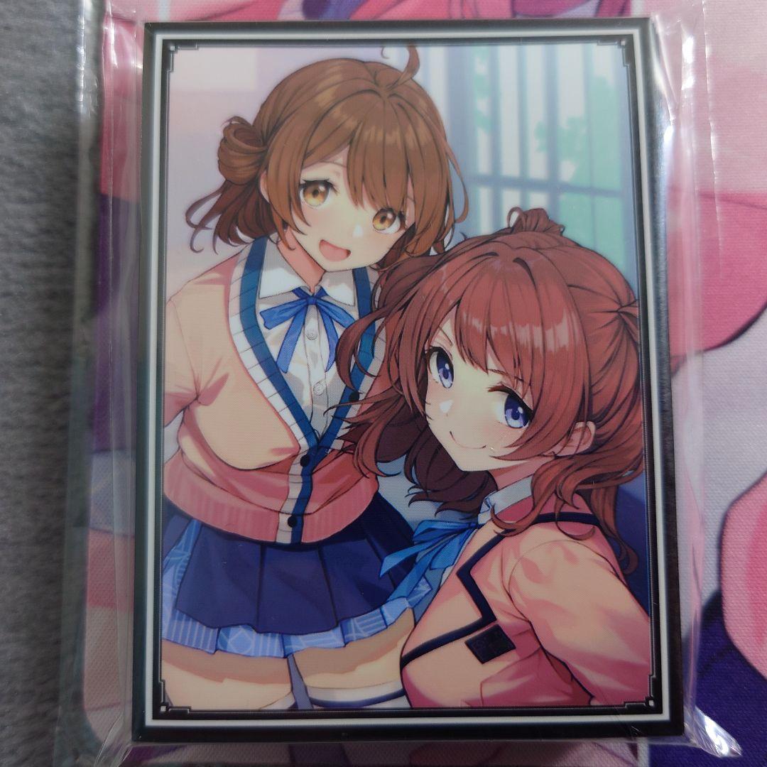 α1 学園アイドルマスタ 姉妹&制服 花海佑芽&花海咲季 スリーブ&プレイマット