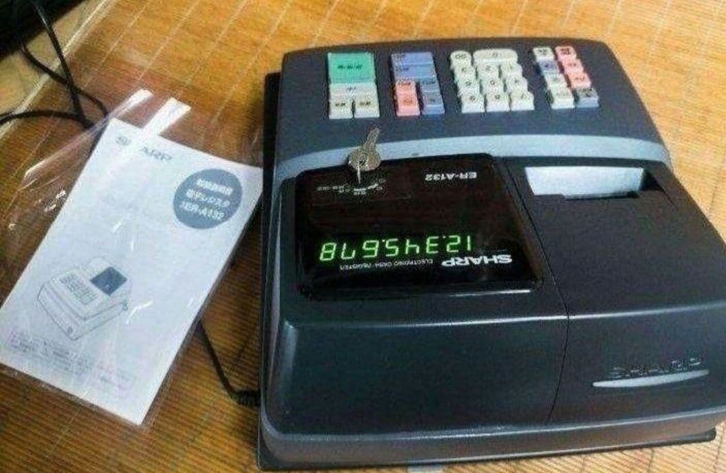 シャープレジスター　ER-A132　簡単便利特殊　送料込　321654