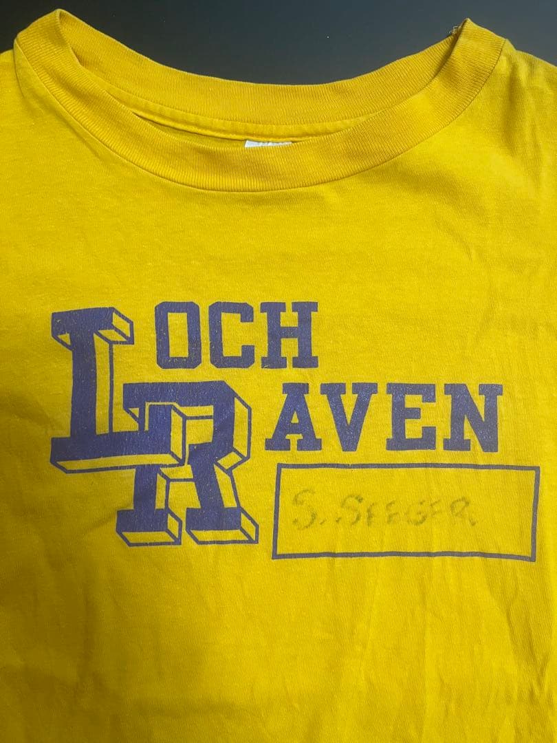 チャンピオンtシャツ　80年代XL イエロー