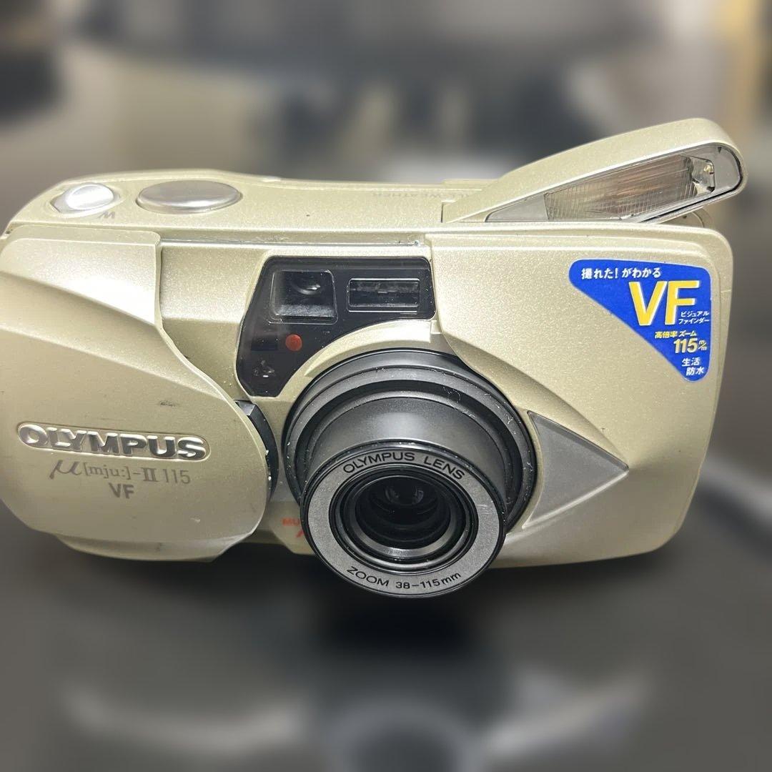 OLYMPUS オリンパス μ[mju:]-II 115 VF フィルムカメラ