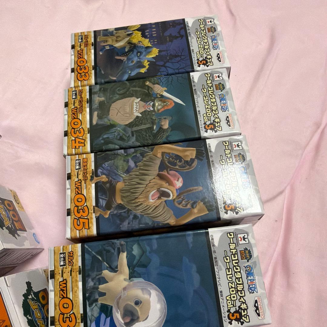 【新品未開封】ワンピース ワーコレ zoo vol.5 コンプリートセット
