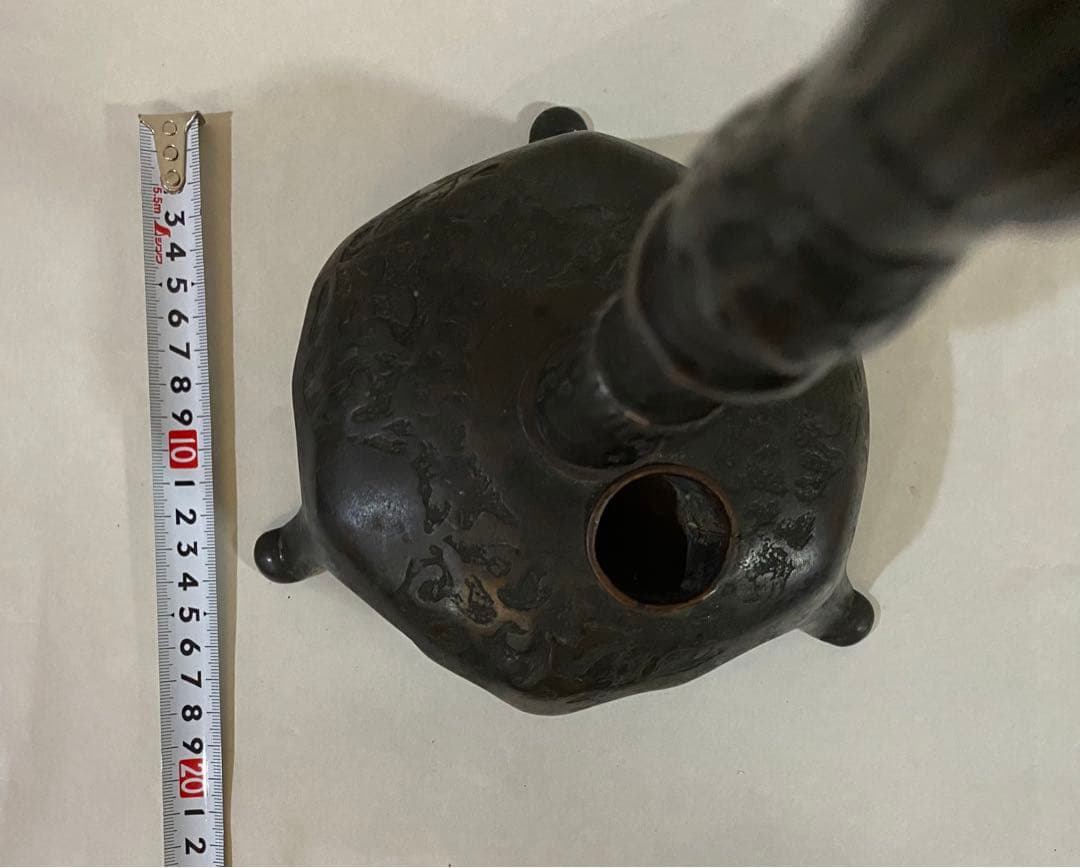 骨董　蝋燭立て　灯火器　キャンドルホルダー　アンティーク