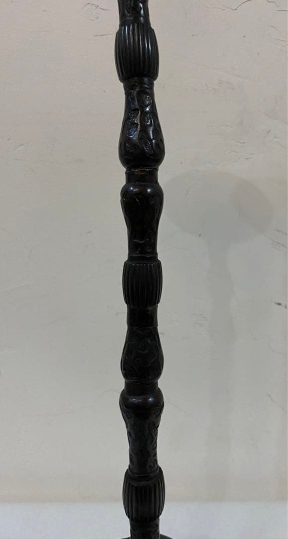 骨董　蝋燭立て　灯火器　キャンドルホルダー　アンティーク