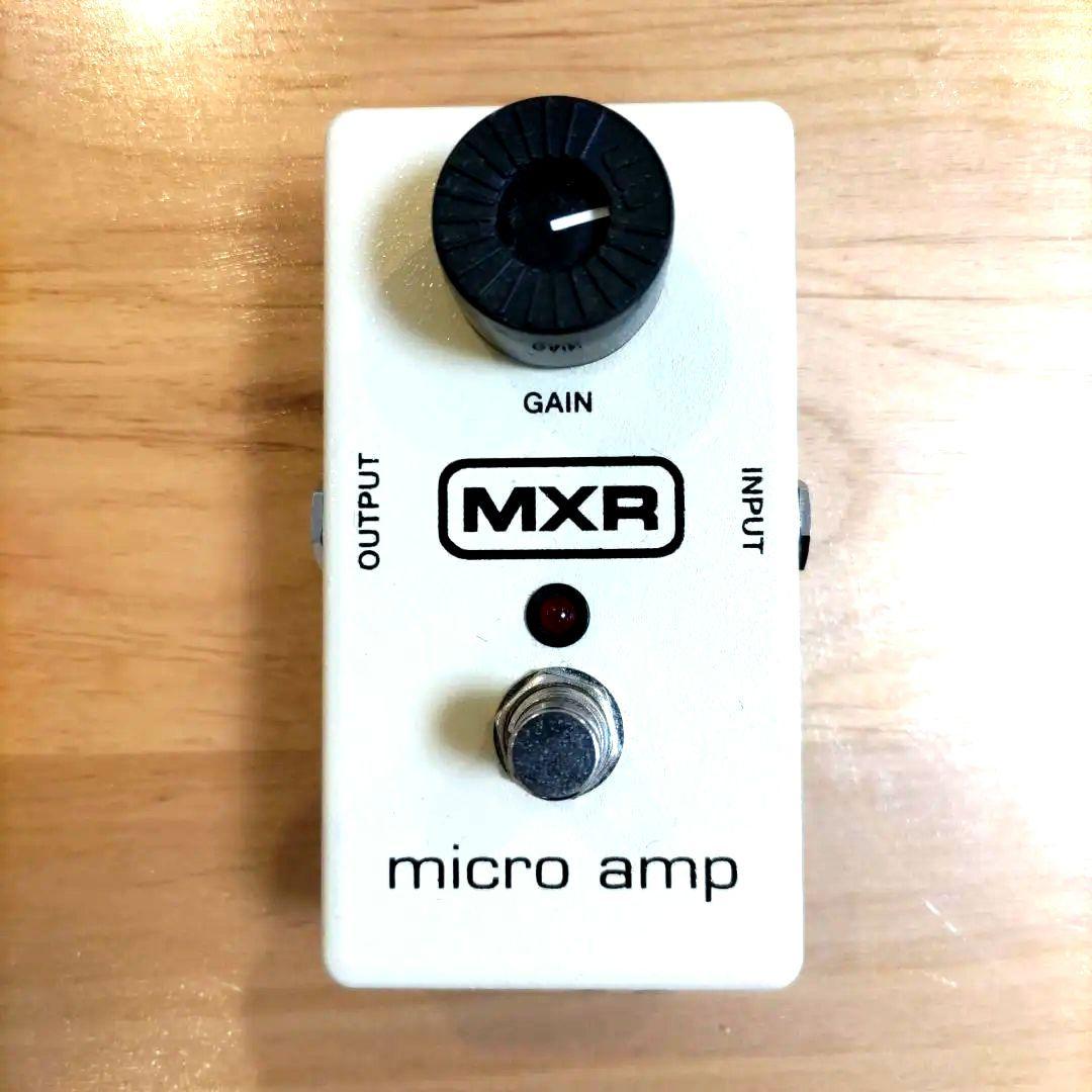 【美品】MXR micro amp　ギタープリアンプ