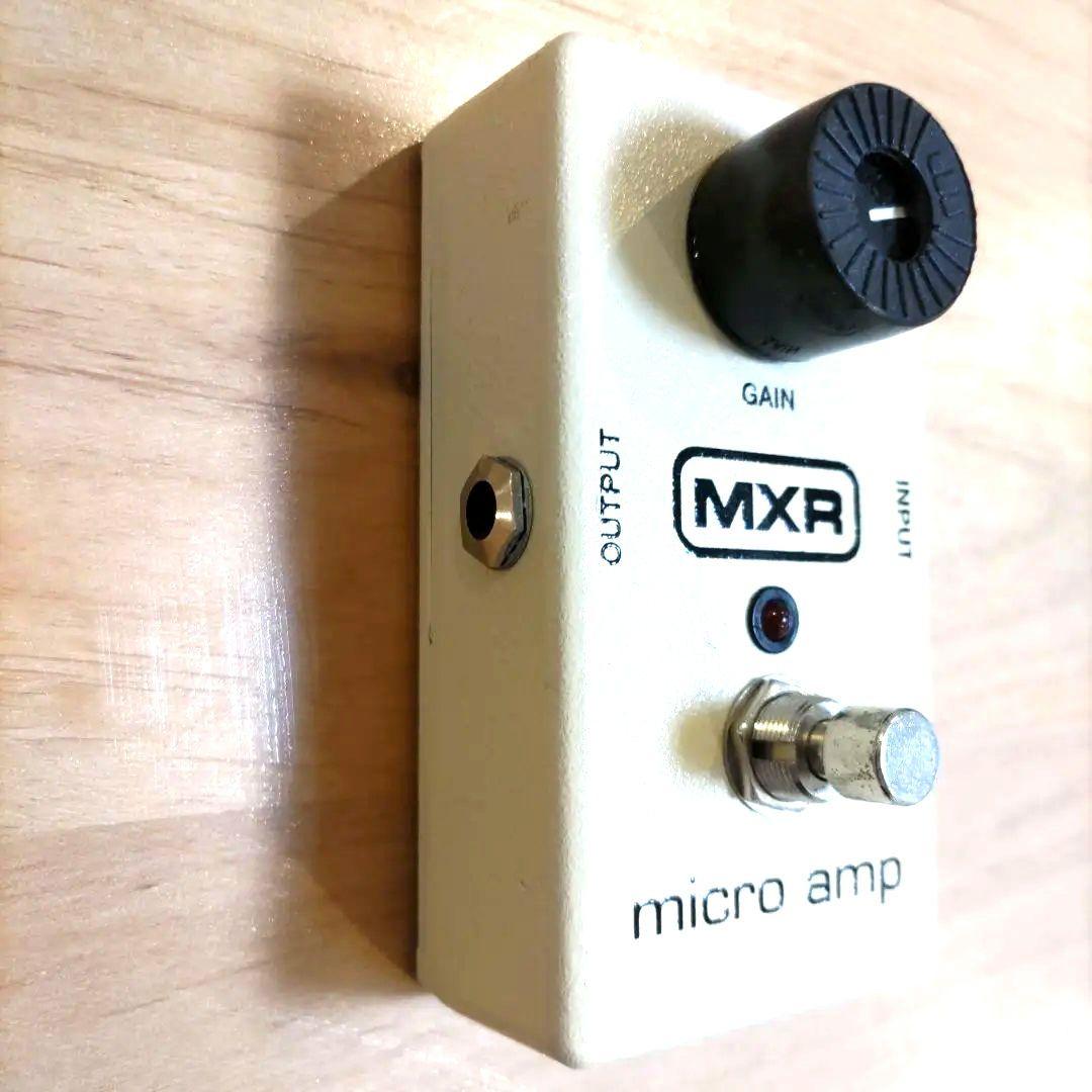 【美品】MXR micro amp　ギタープリアンプ