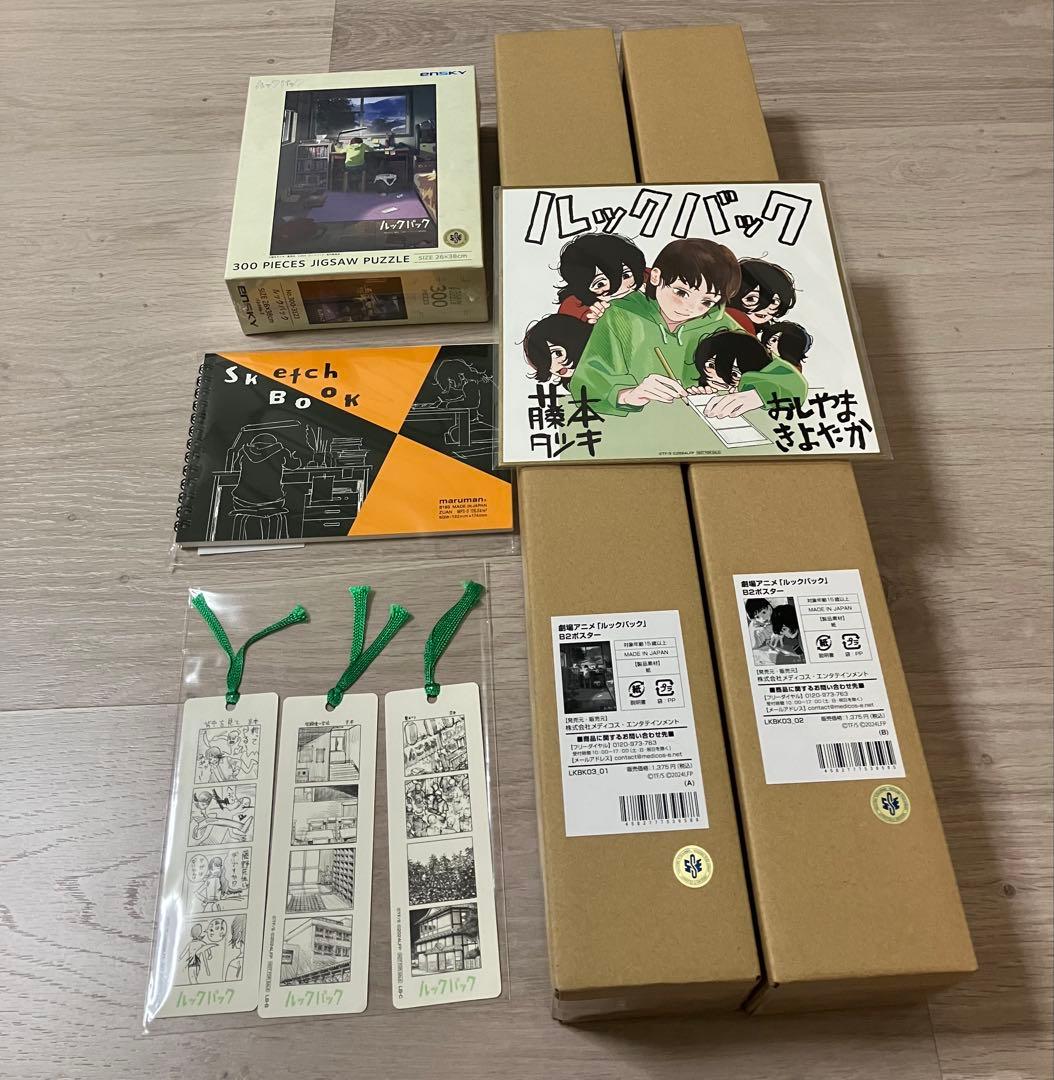 アニメ 映画 ルックバック グッズ 22点セット ポスター しおり サントラ 等