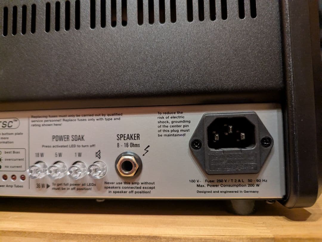 Hughes & Kettner Tube Meister 36 チューブアンプ