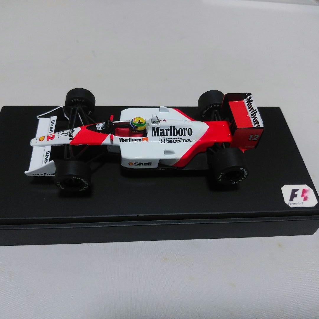 ミニチャンプス 1/43 Mclaren MP4/4 アイルトン・セナ　マルボロ