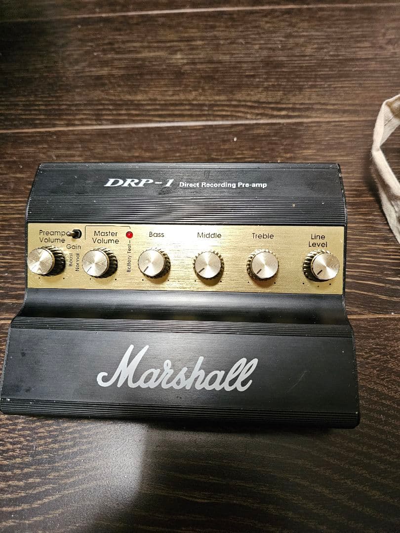 Marshall DRP-1 マーシャルダイレクトレコーディングプリアンプ　歪み