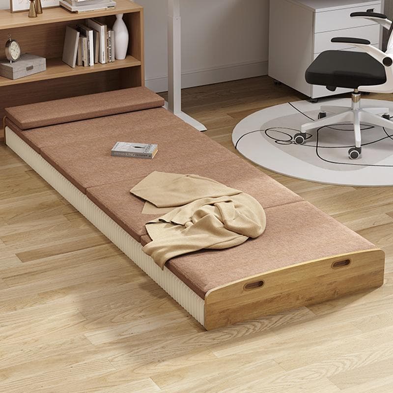 ペーパー折りたたみベッド幅90㎝高さ16㎝組立不要マットレス付き 軽量 通気性