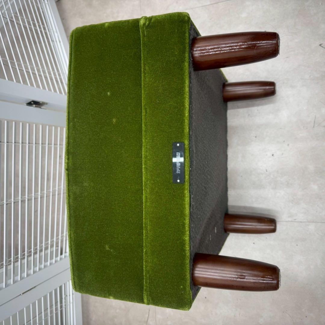 カリモク家具 Kチェア用 オットマン モケットグリーンwm01