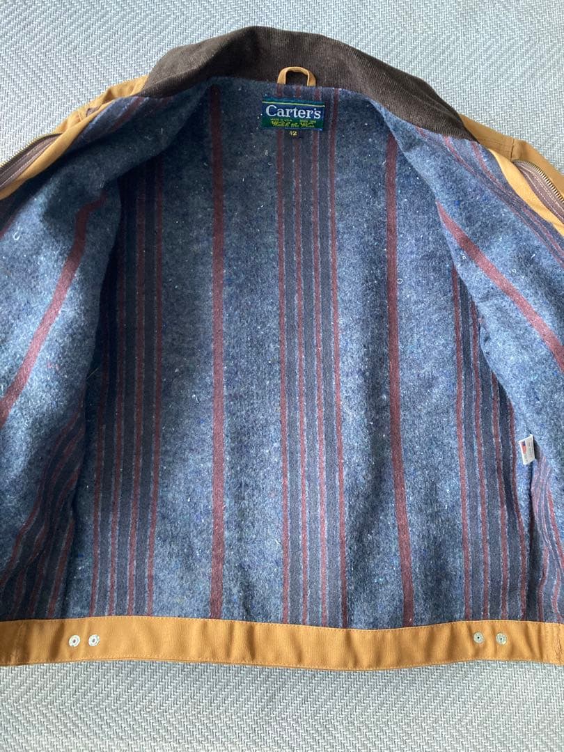 Carter's デトロイトジャケット 列車タグ サイズ42 ヴィンテージ