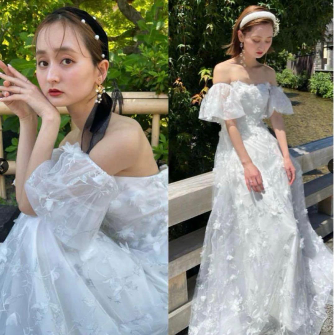 ドレスプロダクション　パフスリーブ　ドレス