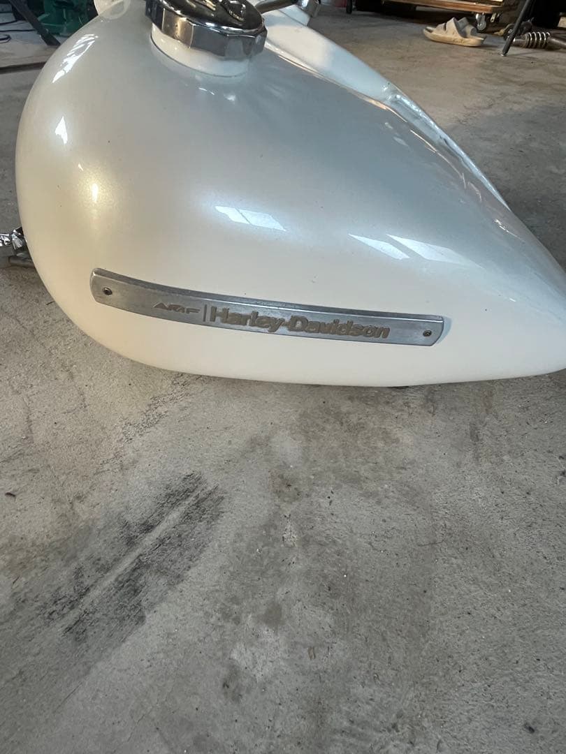 ショベル　タンク　ハーレー　amf flh 純正　当時物　ビンテージ　エボ　パン