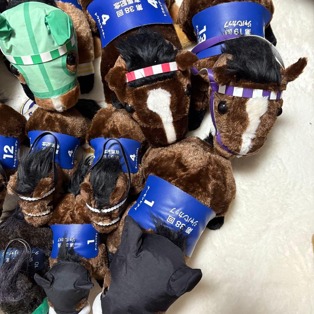 【バラ売り可能】★美品★競走馬ぬいぐるみ 23体セット