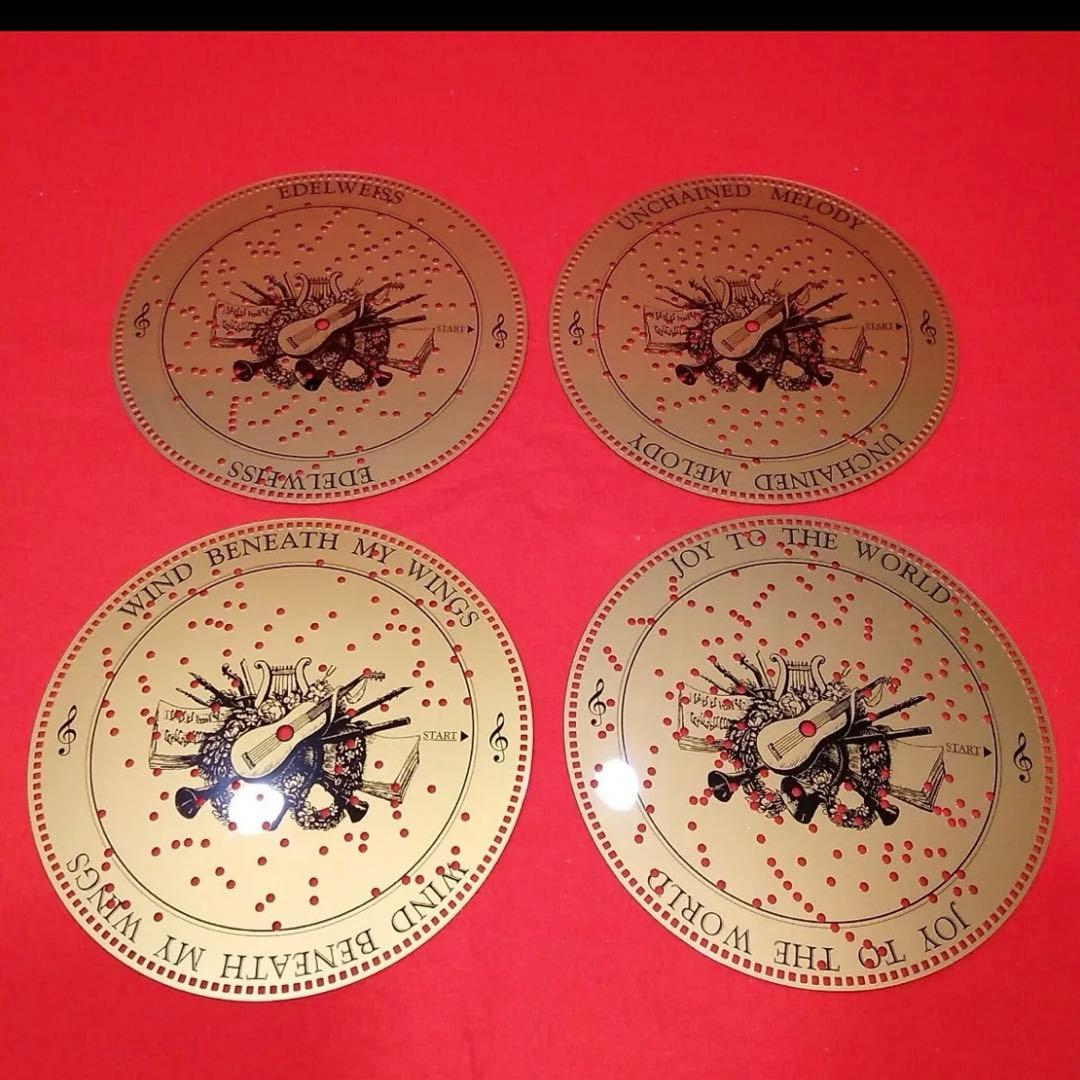 ❤️ミスタークリスマス・オルゴール用ディスク24枚