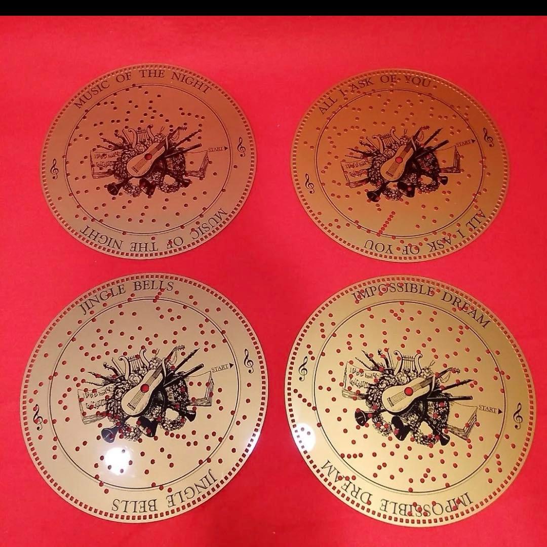 ❤️ミスタークリスマス・オルゴール用ディスク24枚