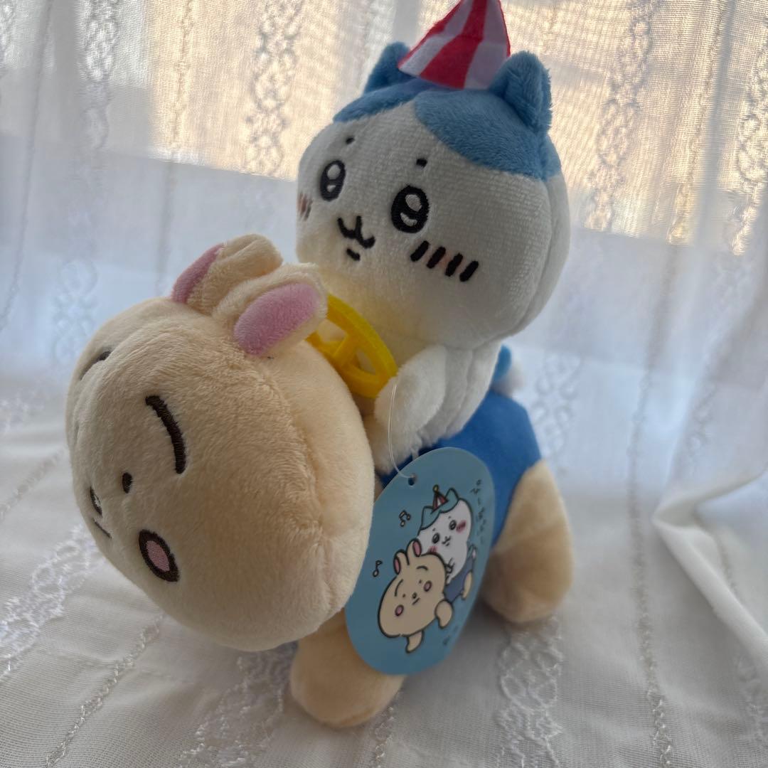 ちいかわ　うさぎ　ハチワレ　ぴーぽぽ　ぬいぐるみ