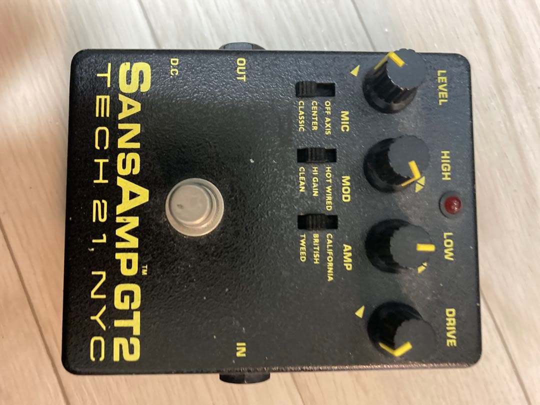 TECH 21 NYC SANSAMP GT2 ギターエフェクター